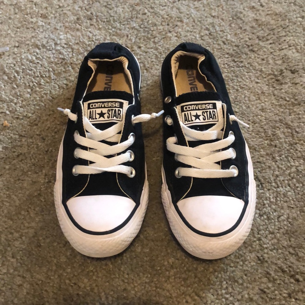 Converse All Star Low Top Sneakers Black and White